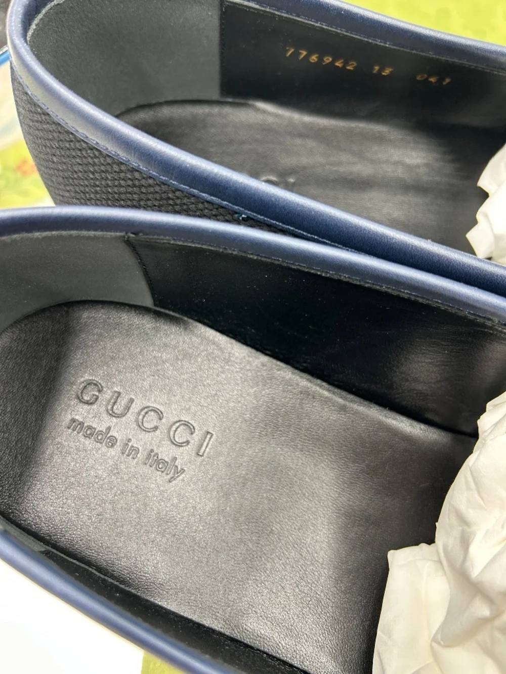 Men’s Gucci Jordaan Horsebit Loafers. Size 13. Made in Italy.